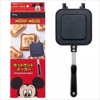 Skater Hot Sand Maker Милый запеченный алюминиевый прямой огонь Disney Mickey Mouse Легко чистить ALHOS1-A