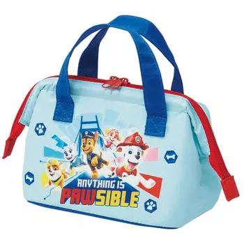 Skater Insulated Lunch Bag, Pouch, Children s Size, For Children s Bento Boxes, Paw Patrol, Boys KGA0