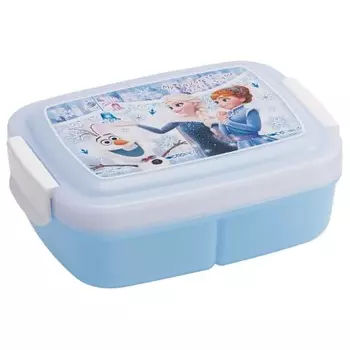 Skater Kids Lunch Box Dome Shape with Integrated Dividers 840ml Frozen Disney Made in Japan P84
