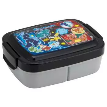 Skater Kids Lunch Box Dome Shape with Integrated Dividers 840ml Made in Japan Pokemon 24 Boys P84