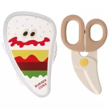 Skater Kitchen Scissors Baby Food Food Cutter Burger Conks BFC1-A