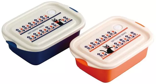 Skater Контейнер Seal Delivery Service Studio Ghibli Modern 500 мл 2P антибактериальный контейнер для хранения контейнер для гарнира Сделано в Японии Kiki s