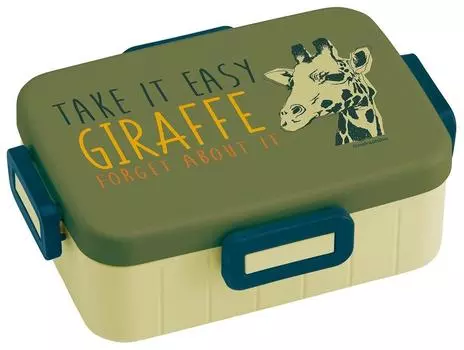 Skater lock lunch box 650ml Take It Easy 2 Made in Japan YZFL7 4-point