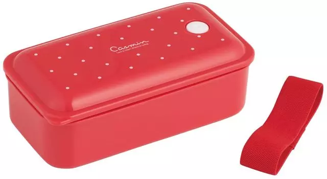 Skater Lunch 1 Casmin Box, Antibacterial, Fluffy, Packing, Integrated, Tier, 530ml, Red, PAL5AG-A