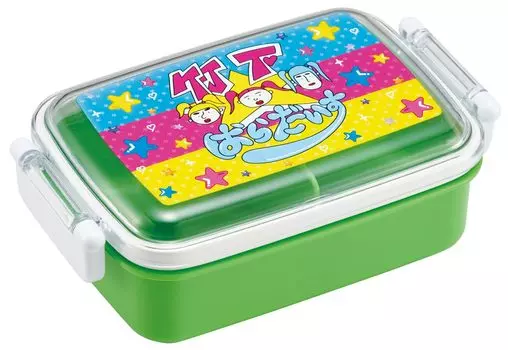 Skater Lunch 1 Dome Kids Made in Takeshita Paradise RBF3ANAG Children s Box, Tier, 450ml, Shape, Fluffy, Antibacterial, Lunch, Japan,