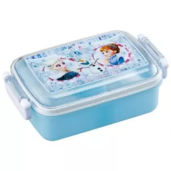 Skater Lunch 1 Fluffy Dome Disney Frozen For Made in Japan Children s Box, Tier, 450ml, Shape, 24, Antibacterial, Children, RBF3ANAG-A