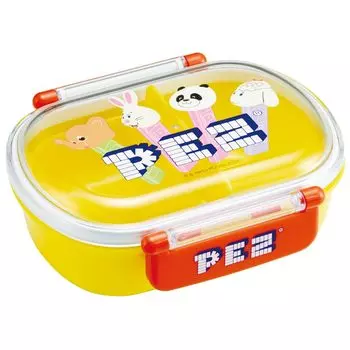 Skater Lunch 1 with Core Dishes Dome Fluffy Kids Antibacterial Made in PEZ Pez QAF2BAAG Children s Box, Tier, 360ml, (Side Container), Shape, Lunch,