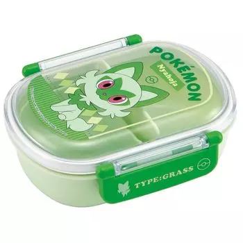 Skater Lunch 1 with Core Dishes Fluffy Kids Antibacterial Made in Pokemon QAF2BAAG Children s Box, Tier, 360ml, (Side Container), Dome-shaped Lunch,