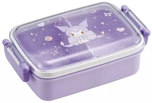 Skater Lunch Box 1 Tier 450ml Fluffy Dome Shape Antibacterial Kids Lunch Made in Japan Sanrio Kuromi Big Ribbon Girls RBF3ANAG Children s