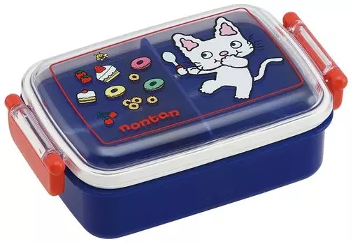 Skater Lunch Box 450ml Antibacterial Made in Japan Children s Non-Tan RBF3ANAG-A