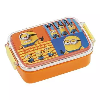 Skater Lunch Box 450ml Bento Box Minions 3 Made in Japan RB3A