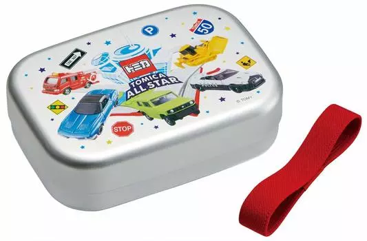 Skater Lunch Box Aluminum Tomica 21 Made in Japan 370ml Children s ALB5NV-A