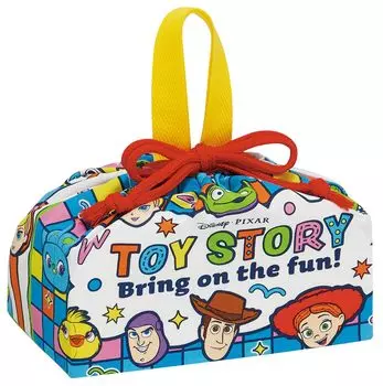 Skater Lunch Box Drawstring Bag for Children Made in Japan Disney Toy Story 25 Boys KB7