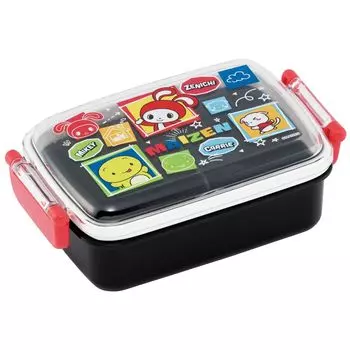 Skater Lunch Box for 1 Dome Maizen For Made in Japan Children, Tier, 450ml, Shape, Fluffy, Sisters, Antibacterial, Children, RBF3ANAG-A