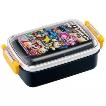 Skater Lunch Box for Children, 1 Tier, 450ml, Fluffy Dome Shape, Paw Patrol Movie, Antibacterial, For Children, Made in Japan RBF3ANAG-A