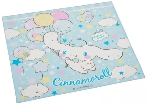 Skater Lunch Box Lunch Cross 43 x 43cm Cinnamoroll Glitter Shop Girl Made in Japan KB4-A