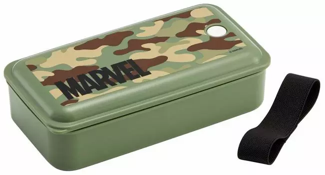 Skater Lunch Box Silver Ion Antibacterial Fluffy Packing Integrated Type 1 Tier 830ml Marvel Disney PAL8AG Ag+