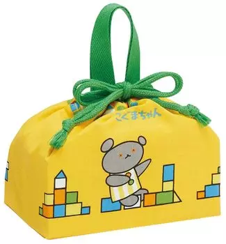 Skater Lunch Drawstring Bag Made in Japan Children s Koguma-chan KB7-A