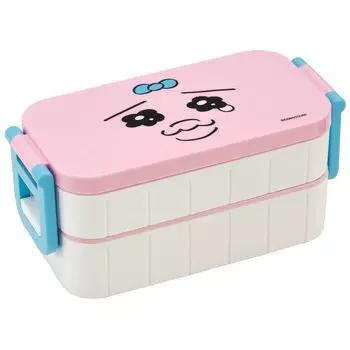 Skater Lunch Panchu 2 для Made in Japan Box, Кролик, 600 мл, антибактериальный, ярусный, для женщин, YZW3AG-A