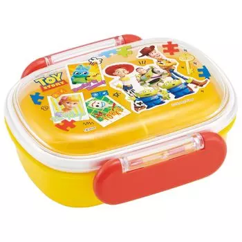 Skater Lunch Small 1 Fluffy Kids Antibacterial Made in Toy Story Boys QAF1AG Children s Box, Size, Tier, 270ml, Dome-Shaped Lunch, Treatment, Japan,