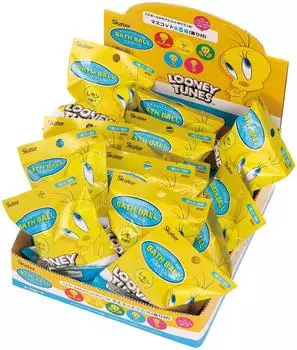 Skater Mascot Bath Salts Set of 20 Bath Balls TWEETY Bath Bombs SET1036-A