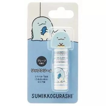 Skater Mascot Lip Balm Sumikkogurashi Tokage Grape Scent CMCL1
