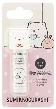 Skater Mascot Lip Cream Sumikkogurashi Polar Bear Peach Scent CMCL1
