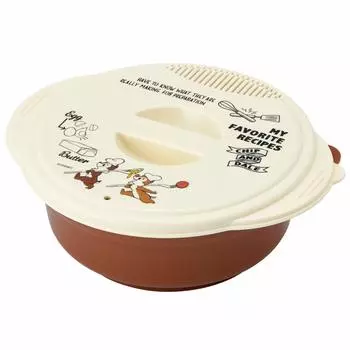 Микроволновая печь Skater, принадлежности для приготовления лапши быстрого приготовления с краном для слива горячей воды, Chip Dale Cooking Disney, сделано в Японии, UDR1N и 1,2 л