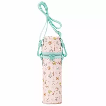 Skater Mug Bottle Cover with Shoulder Belt Water Bottle Case Water Bottle Cover Sumikkogurashi 490ml WSSC5-A