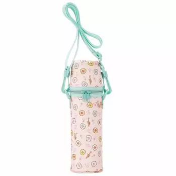 Skater Mug Bottle Cover with Shoulder Belt Water Bottle Case Water Bottle Cover Sumikkogurashi 490ml WSSC5-A