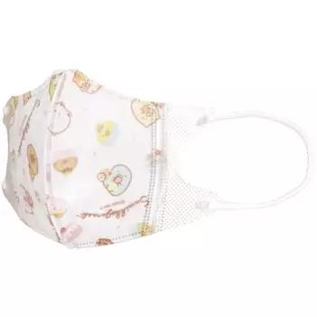 Skater Non-Woven 3D Mask 25 Pieces Boxed 2-3 Years Old Sumikko Gurashi Okaiyasan Children s Increased 3-Layer Structure MSKB25N-A