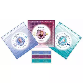 Skater Onigiri Wrap Onigiri Film 18 Pieces Character Bento Rice Ball Going Out Vacation Frozen Disney LBL1