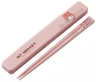 Skater палочки для еды палочки для еды набор 18 см антибактериальные My Melody ретро Sanrio сделано в Японии ABC3AG-A
