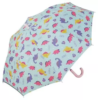 Skater Parasol One Touch Jump Umbrella Long Umbrella 55cm Heat Stroke Prevention Happy Smile UBSR3 &