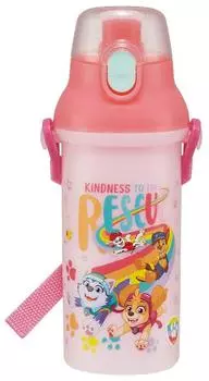 Skater Plastic Water Bottle 480ml Antibacterial Paw Patrol Rescue Made in Japan Children s PSB5SANAG-A