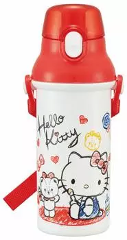 Skater Plastic Water Bottle Hello Kitty Sanrio 2020 New Design 480ml PSB5SAN Children s
