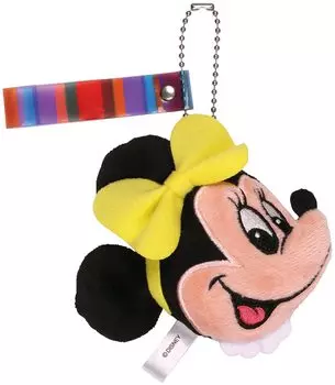 Skater Plush Ball Chain Mascot Disney Retro Minnie Mouse ZBCM1-A