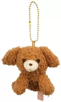 Skater Plush Ball Chain Mascot Dog Pompon s ZBCM1-A