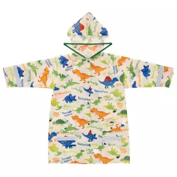 skater raincoat kids dinosaur picture suitable height 110-125cm raco1n-a