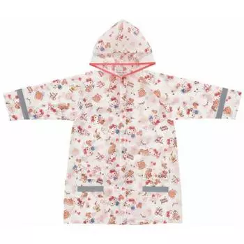 skater raincoat kids kitty sanrio girls suitable height 110-125cm raco1n