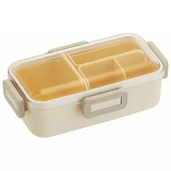 Skater Shokado Fluffy Dome Lid Bento Box 530ml Powder Pastel Basic Made in Japan PFLB6S-A