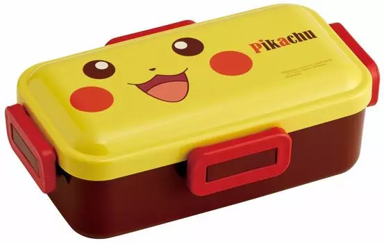 Skater Silver Ion Antibacterial Fluffy Dome Lid Bento Box 530ml Pikachu Face 21 Pokemon PFLB6AG Ag+