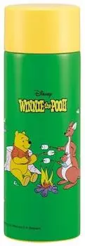 Skater SMBC4B-A Stainless Steel Mug Bottle, 11.8 fl oz (350 ml), Disney Retro Pooh Winnie the Pooh Water Bottle