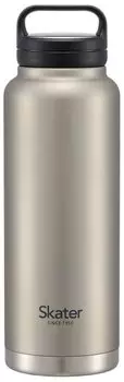 Skater Stainless Steel Mug Bottle 1200ml Silver with Screw Handle Thermal/Cold STSC12-A
