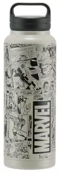 Skater Stainless Steel Mug Bottle 1200ml with Screw Handle MARVEL Thermal/Cold STSC12-A