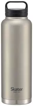 Skater Stainless Steel Mug Bottle 1500ml with Screw Handle Skater Silver Thermal/Cold STSC15-A