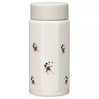 Skater Stainless Steel Mug Bottle 350ml Easy to Hold Octagonal Thermal/Cold Water Bottle Disney Mickey Mouse STO4-A