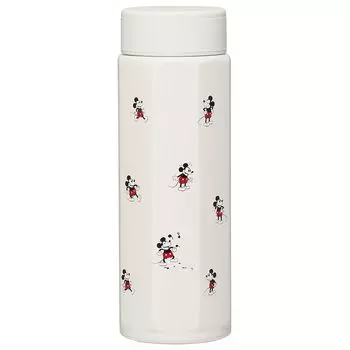 Skater Stainless Steel Mug Bottle 500ml Easy to Hold Octagonal Thermal Insulated Water Bottle Disney Mickey Mouse STO5-A