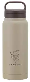 Skater Stainless Steel Mug Bottle 500ml with Screw Handle Tom and Jerry Hanging Thermal/Cold STSC5-A