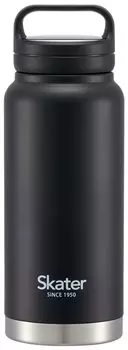 Skater Stainless Steel Mug Bottle 800ml with Screw Handle Black Thermal/Cold STSC8-A